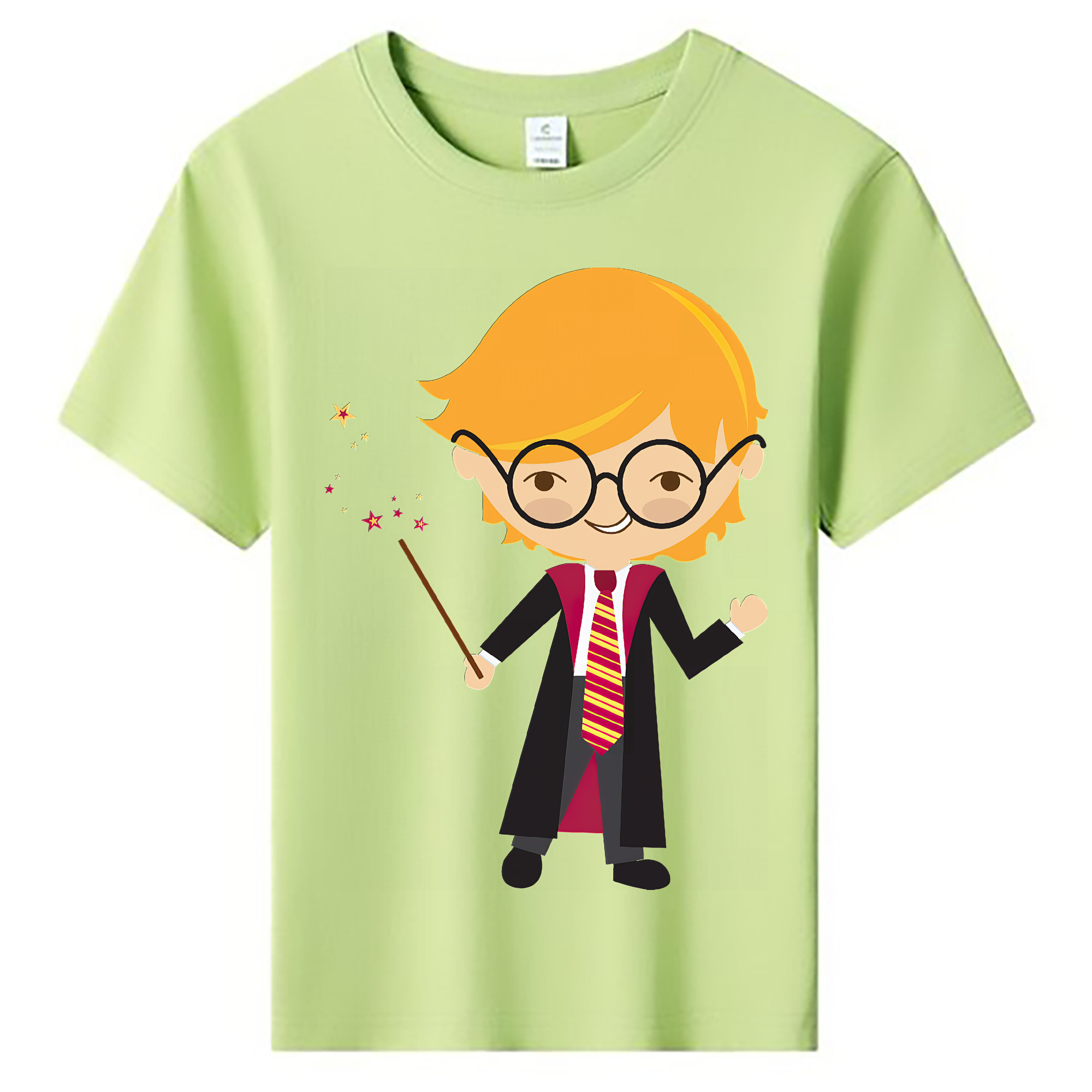 （画像用） Harry Potter ハリー・ポッターシリーズ 綿100％キッズTシャツ（フロントプリント）